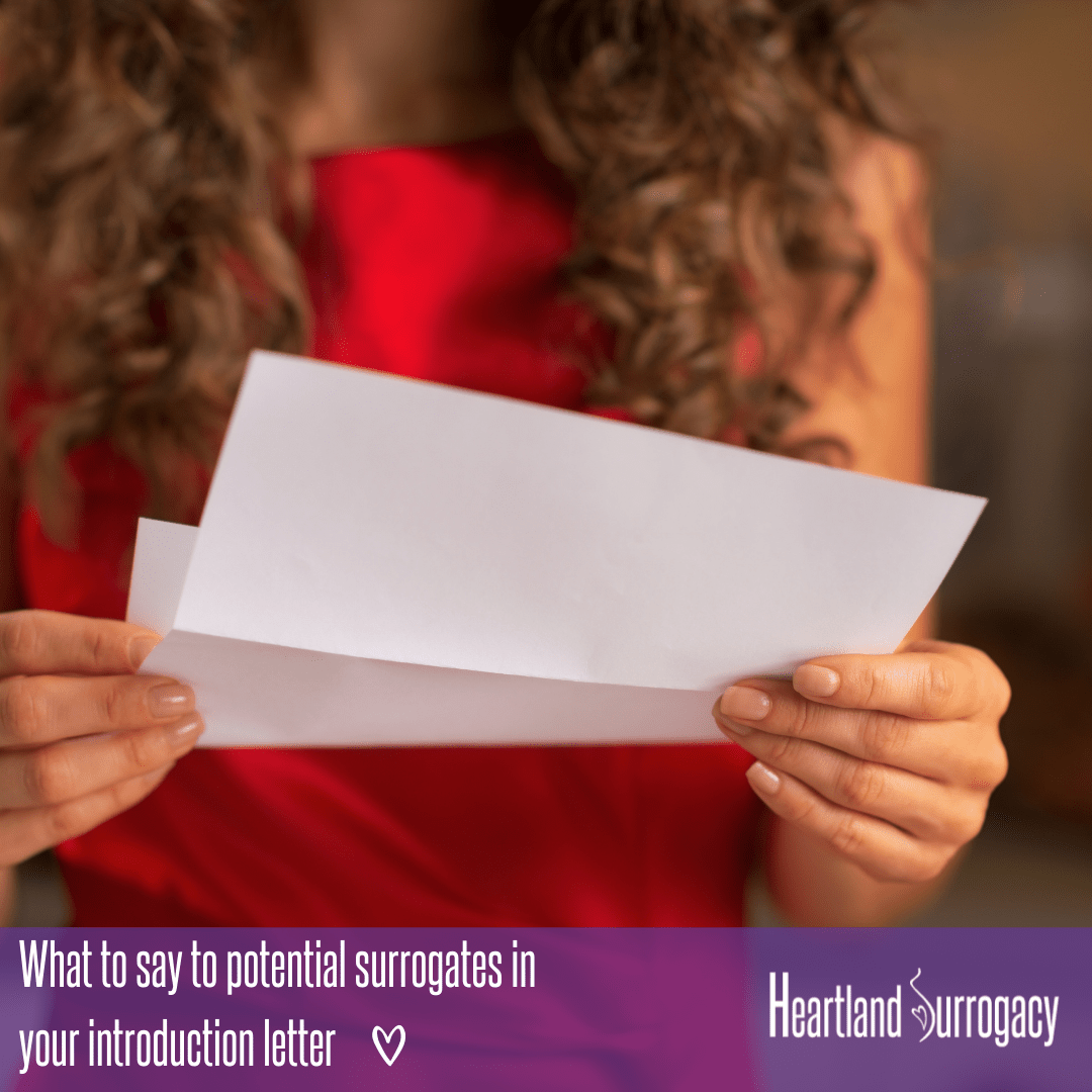 How To Write A Letter To Potential Surrogates Dear Surrogate